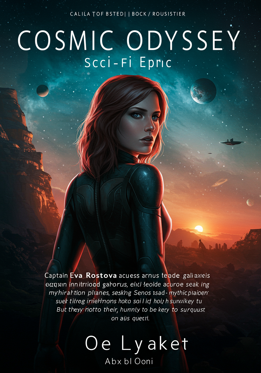 Book cover for Cosmic Odyssey